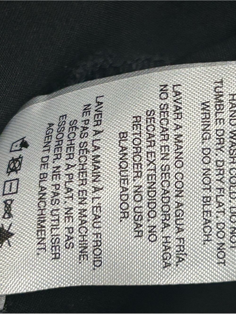 Weekend Black Drawstring Travel Pants NWT - Picture 5 of 5